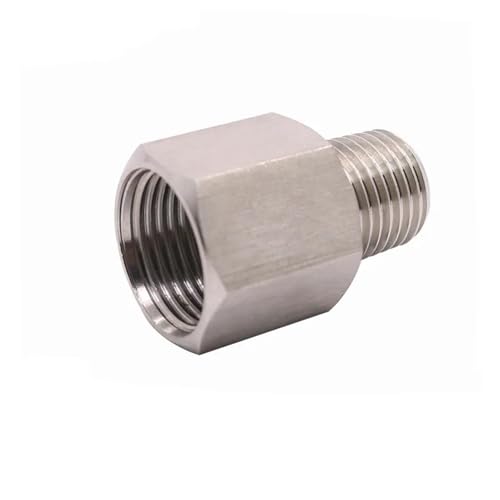 Enchufe de acero M16 y 1/2 BSP para reparar tuberías del hogar y jardín 5