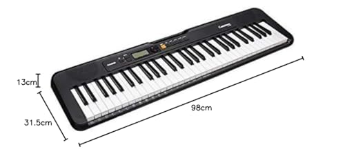 Casio CT-S200 Casiotone 61-Key Portable Keyboard (Black) - Image 5 thumbnail