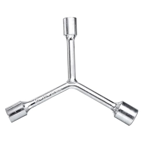 Image of sourcing map Y-Shaped 3 Way Socket Wrench 10mm 12mm 14mm Y-Type 6-Point Hexagon Spanner Hex Wrench Torque Spanner Socket for Car Motorcycle Repair Hardware Tools
