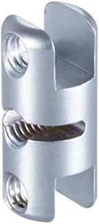 Mruiks Wire Cable Side Clamp Ceiling Hanging Panel Holder Cable System Double Side Display Stainless Steel