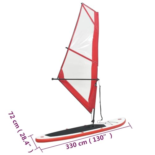 Planches gonflables avec voile vidaXL pour windsurf et stand up paddle - 2