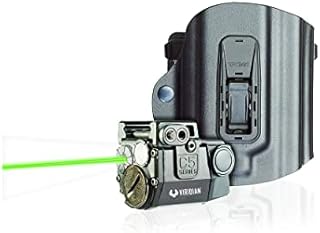 Viridian C5L Universal Green Laser Sight and Tac Light for Sub-Compact Handgun Pistols, with TacLoc Holster ECR Instant On Technology for Ruger SR9c
