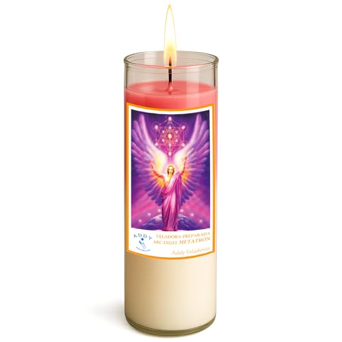 Archangel Metatron Candle – 7-Day Spiritual Veladora for Divine Protection,