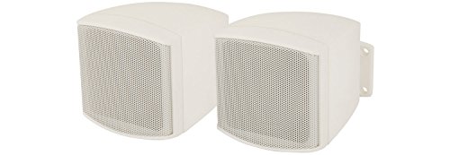 Adastra par c25u00a0V-w Altavoces compactos de Fondou00a0u0096u00a0Color Blanco