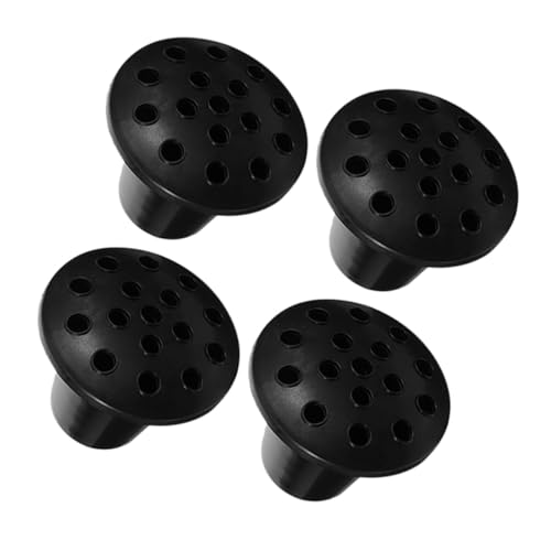 SHINEOFI 4 Piezas Base para Flores Conmemorativas de Plástico Resistente Soporte de Orificios para Arreglos Cementerios para Decoración de Tumbas y Urnas Funerarias