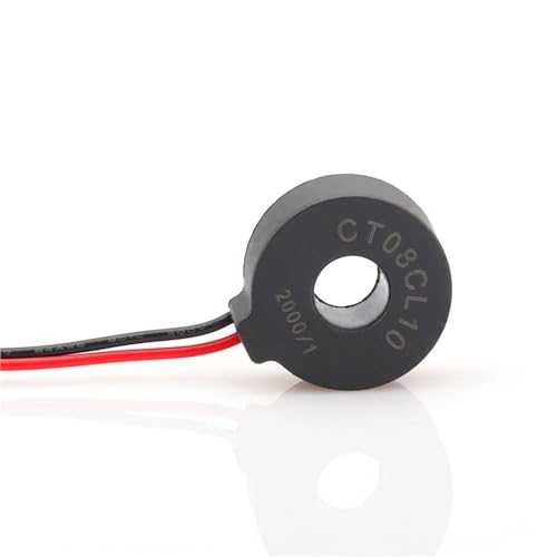 Transformador de corriente toroidal DL-CT08CL10 para monitoreo de corriente alterna 5A a 60A