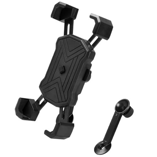 Supporto per telefono per biciclette manubrio per mountain bike scooter elettrici telefoni rack