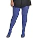 Angelina Women's Brushed Fleece Interior Thermal Fashion Tights (1-Pack), 009_RBLU_OS