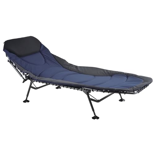 Venture Forward Ultimate LoungR Cot - Foldable Camping Cot for Adults | Extra Wide and Comfortable Sleeping Cot for Camping and Outdoor Adventures