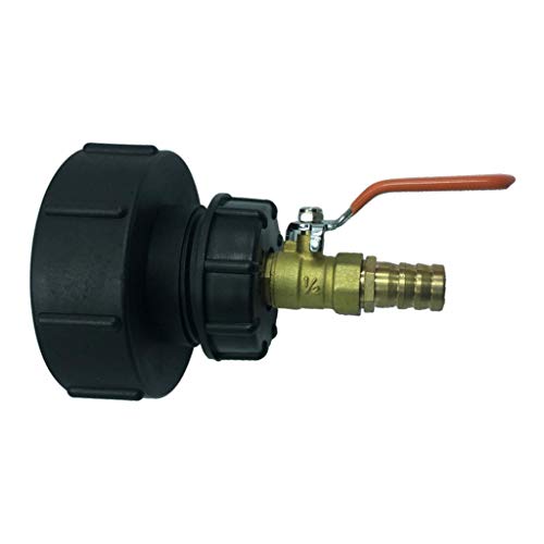 H HILABEE Adaptador IBC para Bidón de 1000 litros de PP +...