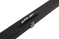 Riley Unisex-Adult Hard Case for 3/4 Cut Cue with Extensions, Black, 3 Piece