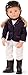 Götz 1466022 Happy Kidz Anna As Competition Rider Doll - 50 cm Multi-Jointed Standing Doll with Blonde Hair and Blue Eyes - Suitable Agegroup 3+