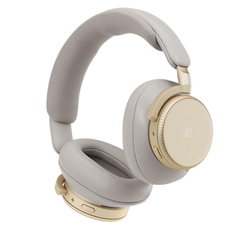 Image of Bang & Olufsen Beoplay H100 Premium Wireless Active Noise Cancelling Over-Ear Headphones with Protective Carrying Case,Hourglass Sand