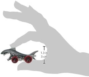 Miniatura 2 de Hot Wheels 2017 Street Beasts Shark Bite (coche de tiburón) 243365, gris