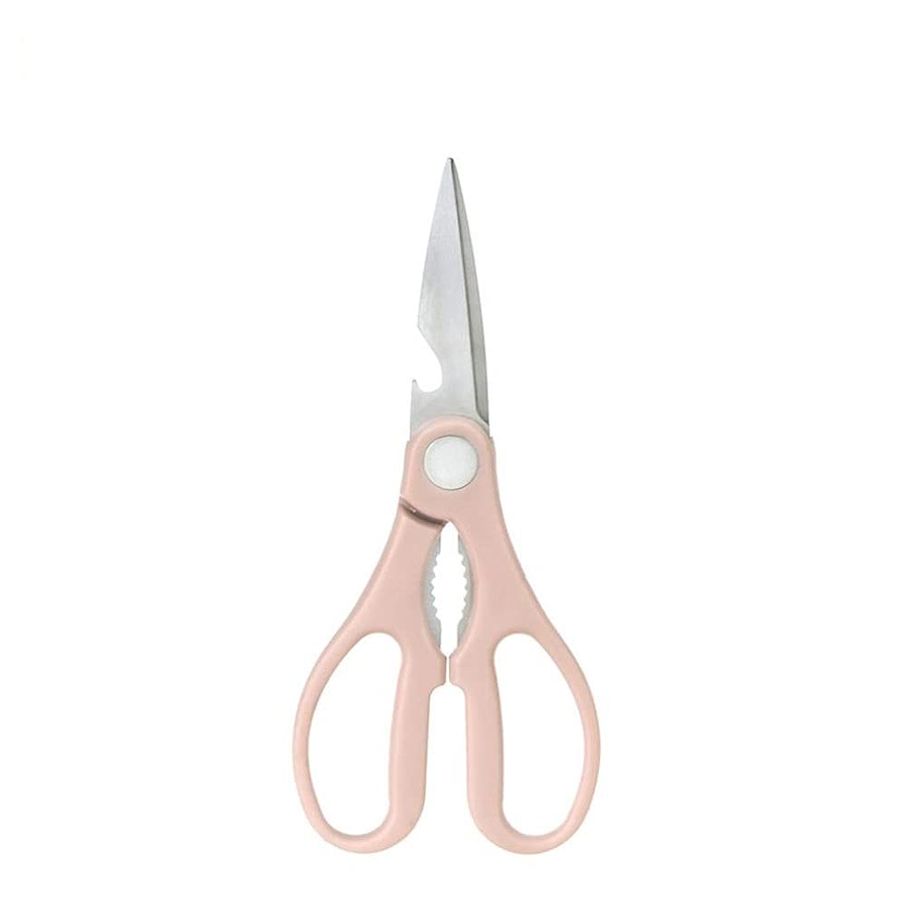 Mnuvxzaewf Blue Green Pink Household Multifunctional Stainless Steel Chicken Bone Scissors Manual(Blue Green Pink)