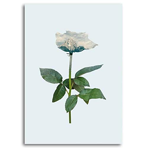 Cuadros de flores nórdicas para salones con paredes vacías pack de 3 lienzos 40x60cm 3