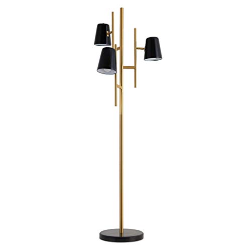 Lámpara de pie para decoración de habitaciones y oficinas con diseño elegante y vertical