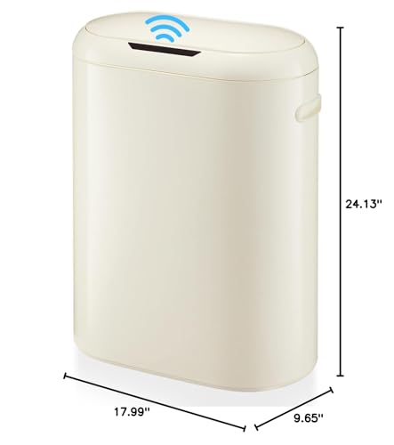 Caneca de basura automática con sensor 50 litros miniatura 6