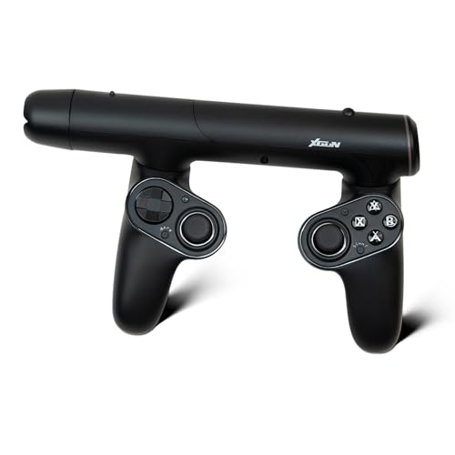 XGUN Wireless Controller&Light Gun Controller –for PC/Steam/Windows/ 4-Corner Tracking, Hall Joystick & Adaptive Recoil, Magnetic Quick-Switch, Multi-Mode Connection (Wired/2.4G/Bluetooth), 2200mAh Battery