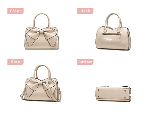 Image of JHVYF Women Tote bag Satchel Purses and Handbags for Women Shoulder Bags Bow Purse