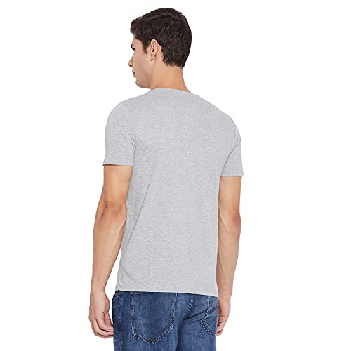 Image of Marvel Men Round Neck Short Sleeves Knitted T-Shirt