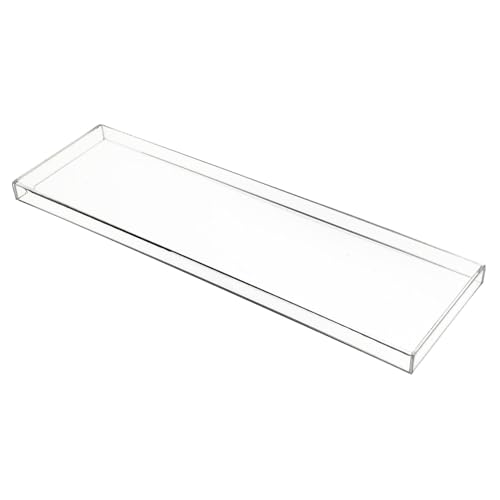 BRIGHTFUFU Acrylic Keyboard Cover Durable Clear Keyboard Cover for Gaming Office Use and Design