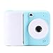 Generic Telecamera Istantanea Portatile, Supporto Selfie HD da 2,4 Pollici per Immagini di Immagini Leggere la Batteria da 1800 MAh per Fotografia (BLUE) immagine