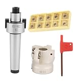 [Entièrement équipé pour les fraiseuses CNC] Ce kit complet comprend 1 barre d'extension de support MT3 FMB22, 1 fraise plate 400R50 22 et 10 lames en carbure CNC APMT1604 pour répondre à tous vos besoins de fraisage.