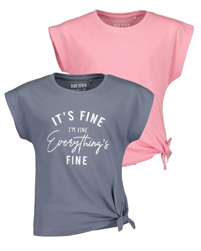 Blue Seven 2er Pack Mädchen T-Shirts 152