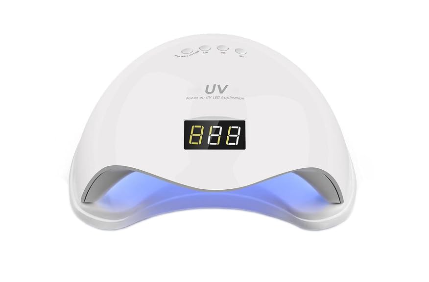 H&B Professional Intelligent 48w 24 LEDs Automatic Sensor LED UV Nail Dryer Nail Curing Nail Art Lamp Manicure Pedicure Tool Gel Based Nail Polish for All Kind of Nail Paints - Image 6