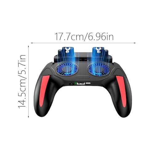 Controlador de juego con disipador de calor semiconductor doble para evitar congelamientos 7