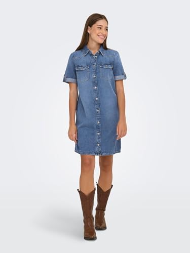 ONLY Female Jeanskleid ONLLISA Kurzes Kleid