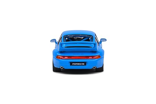 Modelo Diecast Porsche 993 RS Clubsport 1:43 Azul miniatura 4