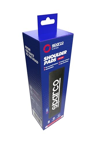 SPARCO SPC1204BL Seat Belt Padding Blue, 2 Units