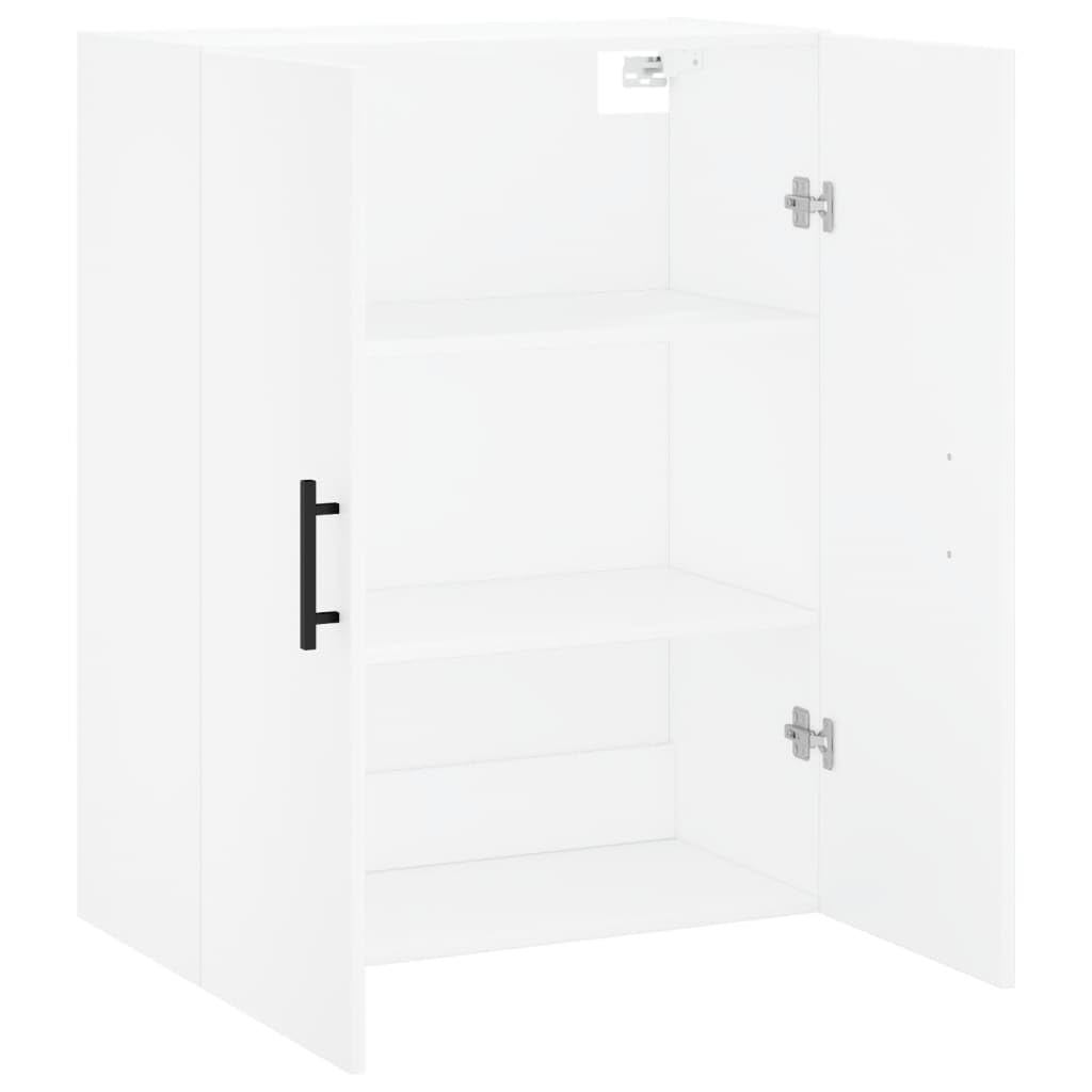 vidaXL Mobile a Parete Bianco 69,5x34x90 cm