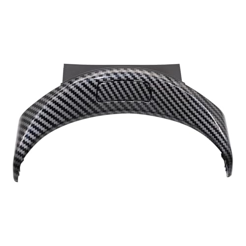 FZJDSD Carbon Fiber Style Front Console Cover 2056803407 fit for Mercedes-Benz C200 C260 C300 C43 C63 GLC300 GLC63 2015-2020 Front Console Cover Armrest Release Button Replace A2056803407 2056803711 by FZJDSD - Used condition - Image 5