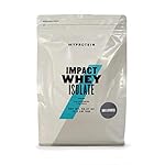 Myprotein® Impact Whey Isolate Protein Powder, Gluten Free Protein Powder, Muscle Mass Protein Powder, Dietary Supplement for Weight Loss, GMO & Soy Free, Whey Protein Powder , Unflavored, 2.2 Lbs