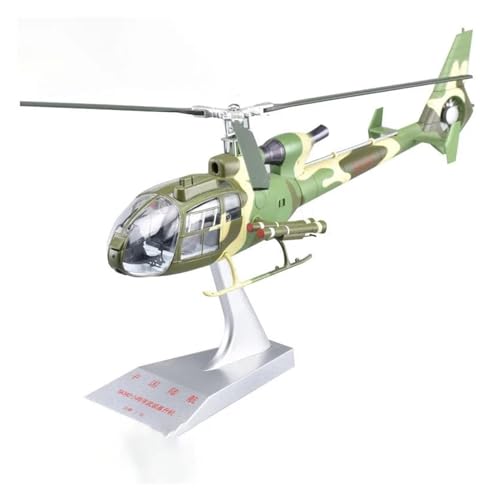 Avión clásico SA342 helicóptero antílope miniatura escala 1:32 para coleccionistas 1