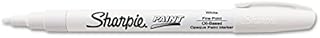 Sharpie - Paint Marker, Oil Base, Permanent, Fine Point, White, Sold as 1 Each, SAN 35543