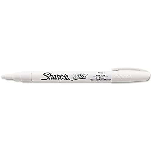 35543 Sharpie Oil Based Paint Marker - Fine Point Type Style White Ink 1 Each
