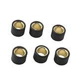 6PC Variator Roller 13g Weights 21x17mm Compatible With Automotive Motorcycle Parts Granturismo 125 200 Gts Gtv 250cc 300cc 849480