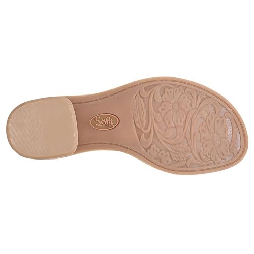 Low-Heeled Luggage Sandal by Sofft3