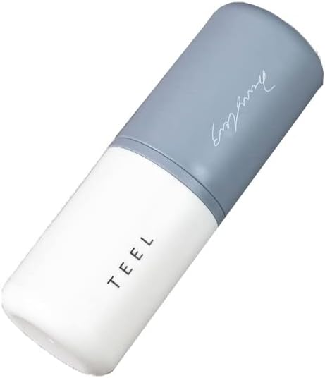 Caja de pasta de dientes de plástico portátil para cepillos de dientes, taza de cepillo de dientes de viaje, almacenamiento de viaje para cepillo de