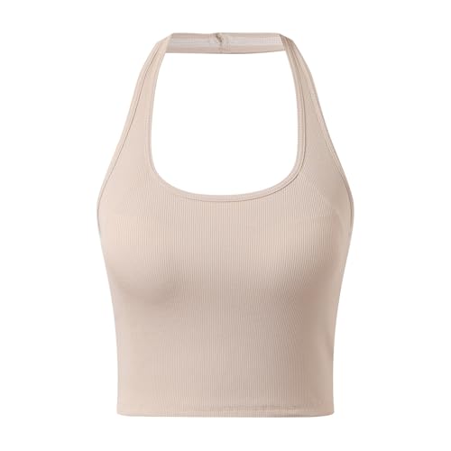 Débardeur soutien-gorge intégré sans manches pour un maintien optimal en été