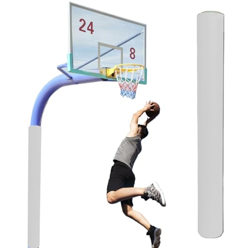 Rembourrage de poteau de basket rond pour protection de sous-sol de 76mm à 140mm