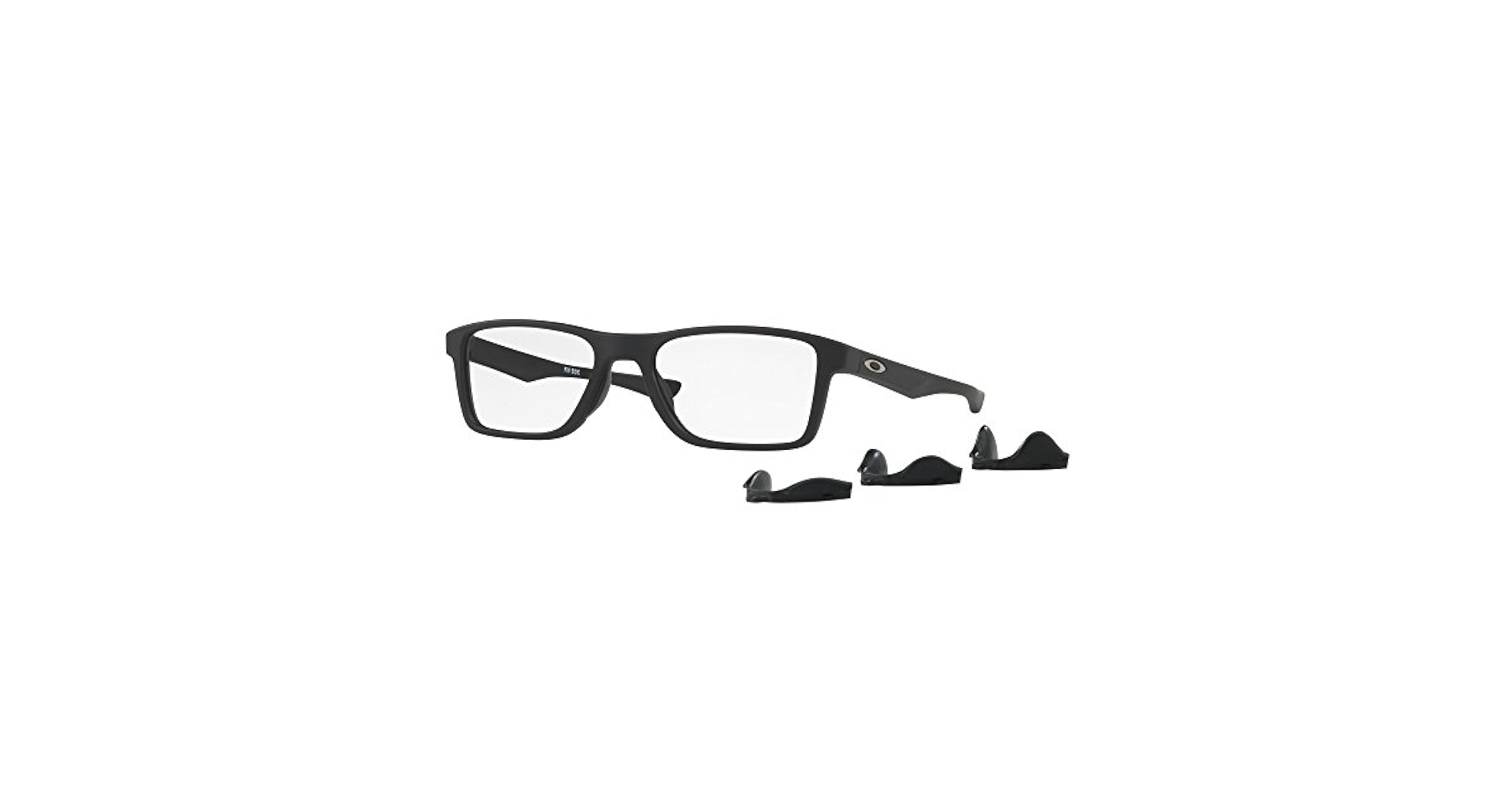 小物 OAKLEY FIN BOX Fin Box (TruBridge™) Matte Steel Eyeglasses | Oakley