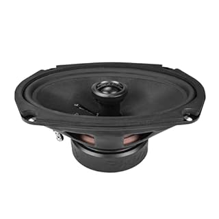 PRV AUDIO 6x9 Inch 2-Way Car Coaxial Speakers 200 Watts per Pair 4 Ohm RS69-CX, Premium Speaker Built-in Neodymium Tweeters with Grill Included - Great for Car Stereo Sound System (Pair)