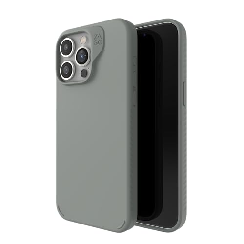 Coque iPhone 15 Pro Max ZAGG en graphène et silicone premium