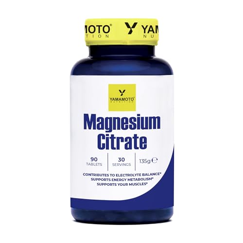 YAMAMOTO NUTRITION Magnesium CITRATE 90 comprimidos