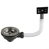 Photo Gallery kit troppopieno in acciaio inossidabile 304 per lavelli da cucina con lunghezza del tubo regolabile con anello di tenuta e scarico standard g1 (110) Photo Gallery kit troppopieno in acciaio inossidabile 304 per lavelli da cucina con lunghezza del tubo regolabile con anello di tenuta e scarico standard g1 (110)
